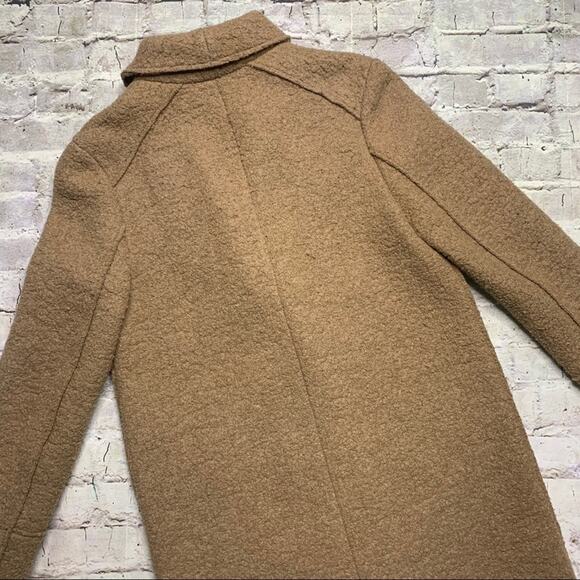 Ellen Tracy Oversize Collar Bouclé Coat, Wool Blend - Picture 8 of 9